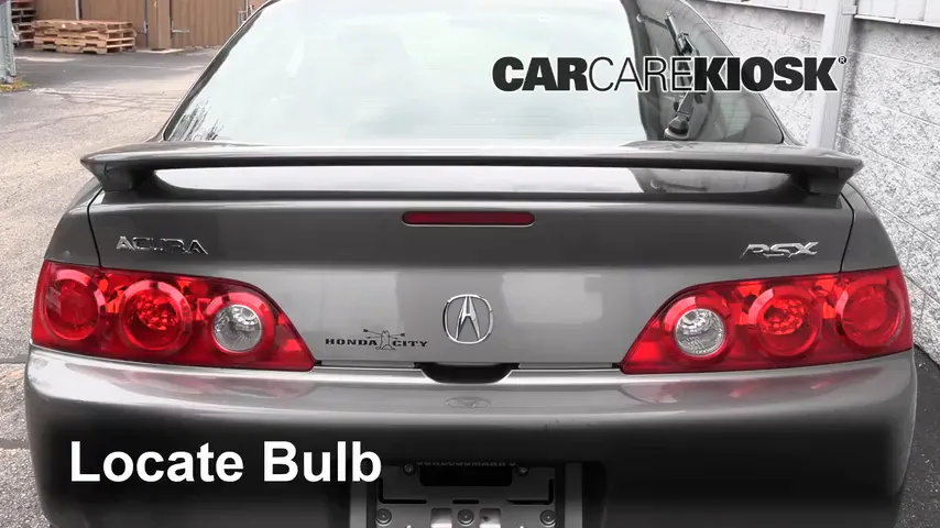 2006 Acura RSX 2.0L 4 Cyl. Lights Center Brake Light (replace bulb)